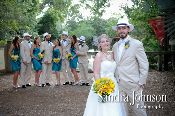 Best Brevard Zoo wedding photographer - Sandra Johnson (SJFoto.com)